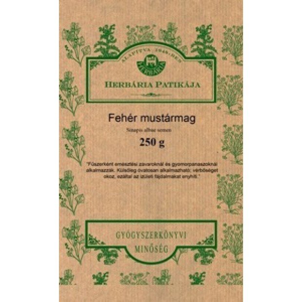 Herbária fehér mustármag 250g 