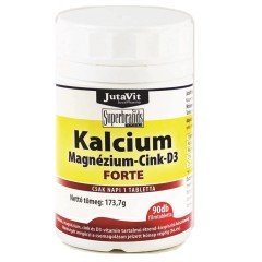 Jutavit kalcium-Magnézium-Cink tabletta 90db Jutavit kalcium-Magnézium-Cink tabletta 90db