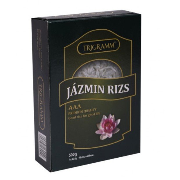 Trigramm rizs jázmin tasakos 4x125g