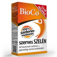 Bioco szerves szelén tabletta 120db Bioco szerves szelén tabletta 120db