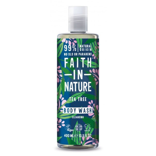 Faith in nature tusfürdő teafa 400ml