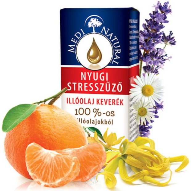 Medinatural nyugi stresszűző illóolaj 10ml