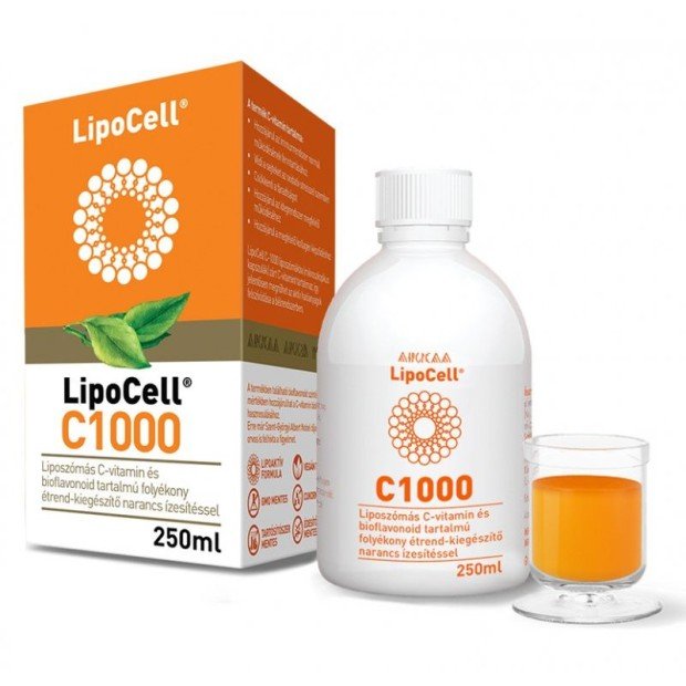 Huminiqum LipoCell liposzómás C-vitamin1000mg folyadék 250ml