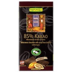 Rapunzel bio keserűcsokoládé 85% 80g 